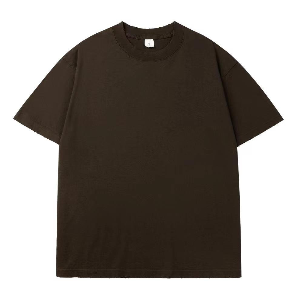 jam 260gsm streetwear t-shirt brown color