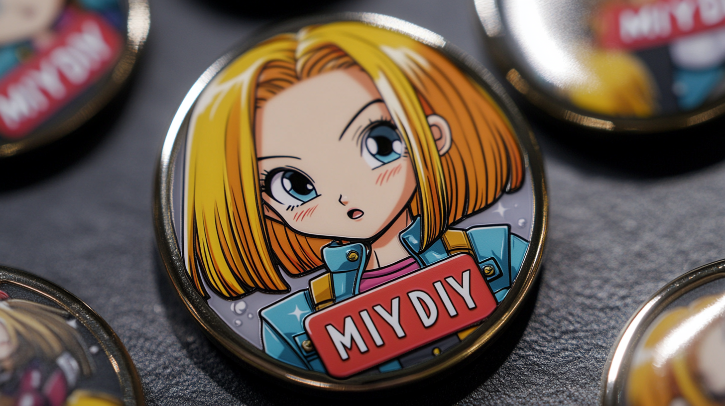 miydiy anime badge