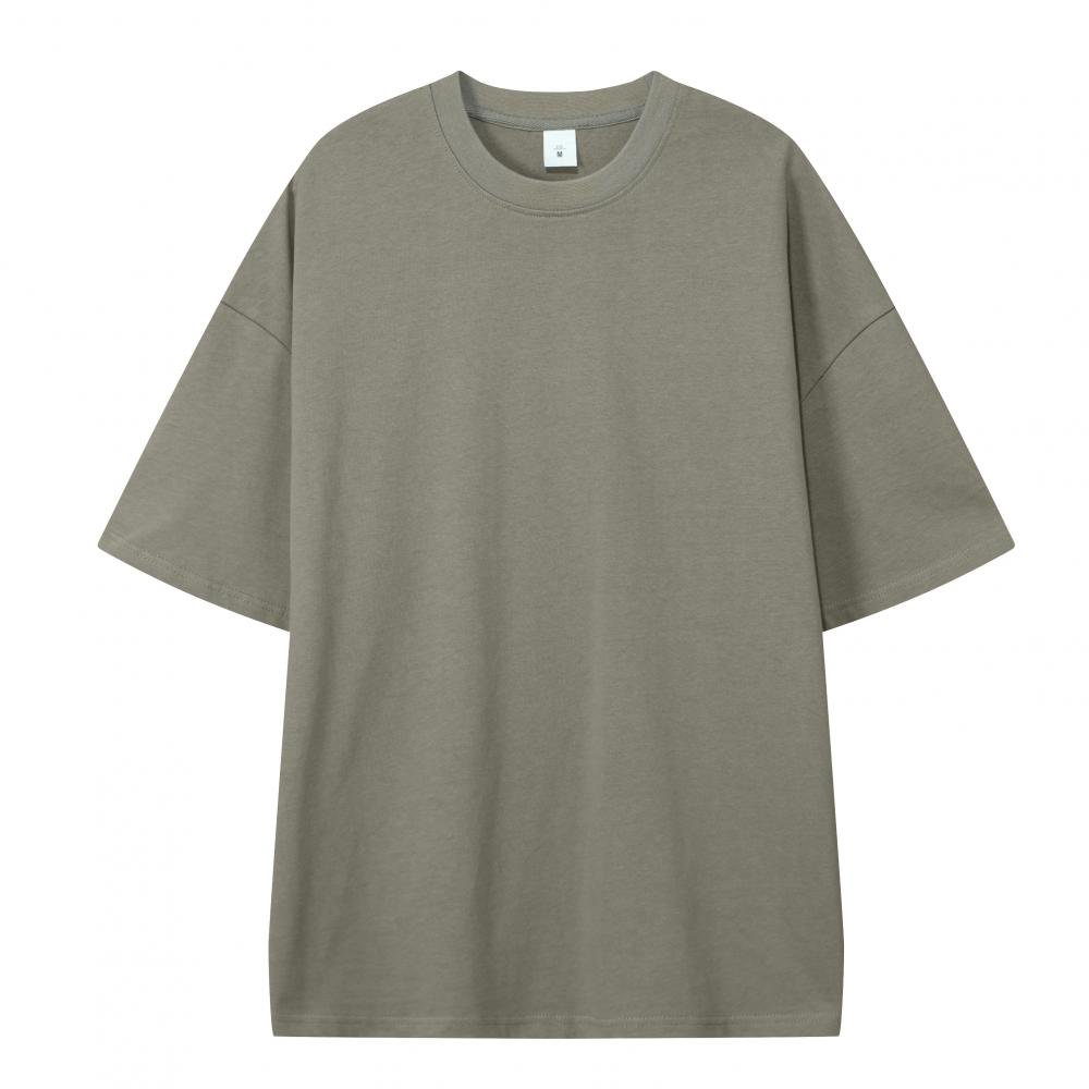 titan 330gsm streetwear carbon gray color t-shirt